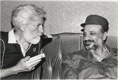 Встреча с Арафатом в Бейруте во время осады города, 1982 год